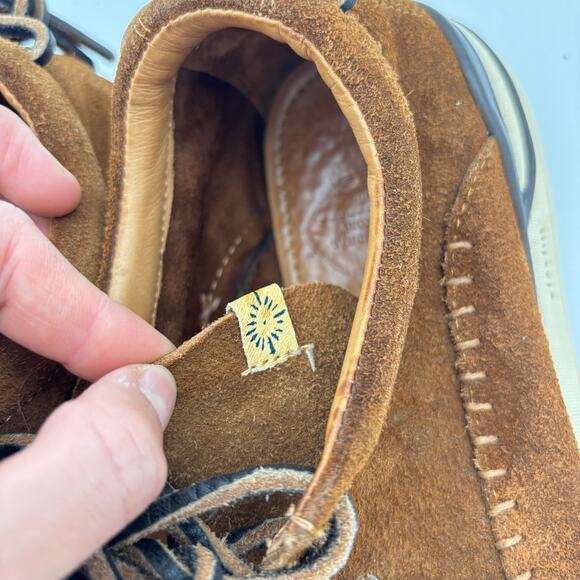 Visvim Prime Runner FBT Shaman Folk Moc Toe Sneakers Shoes Brown Suede Men\'s 9.5 main image 4